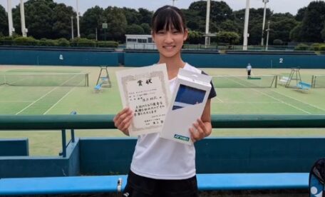 篠原 結衣 | まえばしオープンジュニア 18歳以下 優勝 埼玉県 テニス スクール アカデミー ジュニア テニスハウスfun SSTA 東京都 茨城県 千葉県 関東