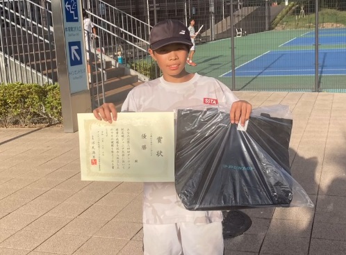 大谷海翔 | ダンロップ茨城U16優勝 埼玉県 テニス スクール アカデミー ジュニア テニスハウスfun SSTA 東京都 茨城県 千葉県 関東