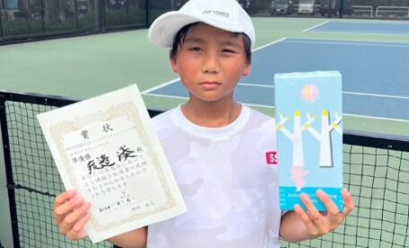 渡邉湊 | 3回連続準優勝 埼玉県 テニス スクール アカデミー ジュニア テニスハウスfun SSTA 東京都 茨城県 千葉県 関東