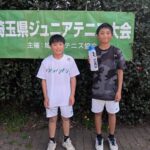 渡邉 湊 小松 悠輝 | 埼玉県小学生大会 埼玉県 テニス スクール アカデミー ジュニア SSTA 東京都 茨城県 千葉県 関東