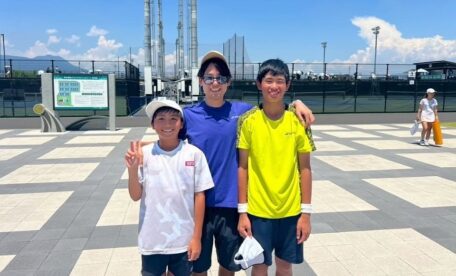 大谷海翔 篠原結衣 田口寛樹 渡邉湊 | 2025 関東ジュニアテニ 埼玉県 テニス スクール アカデミー ジュニア SSTA 東京都 茨城県 千葉県 関東