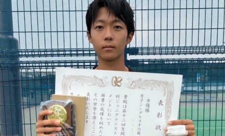 後藤蒼空 | 笠間市長杯 埼玉県 テニス スクール アカデミー ジュニア SSTA 東京都 茨城県 千葉県 関東