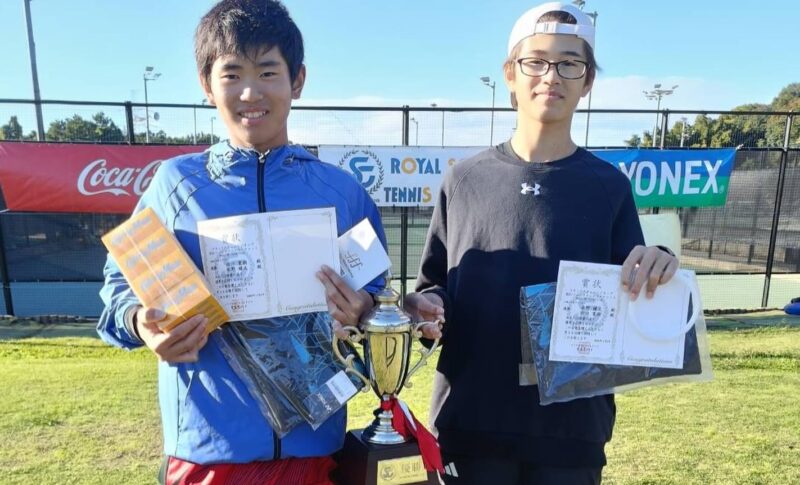 田口寛樹 水野健太 | RSC14歳以下ダブルス 埼玉県 テニス スクール アカデミー ジュニア SSTA 東京都 茨城県 千葉県 関東