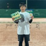 小松悠輝 | ありのみカップ 優勝 埼玉県 テニス スクール アカデミー ジュニア SSTA 東京都 茨城県 千葉県 関東