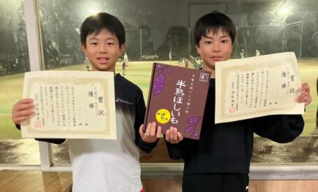 小松悠輝 | スポーツ振興ダブルス 優勝 埼玉県 テニス スクール アカデミー ジュニア SSTA 東京都 茨城県 千葉県 関東