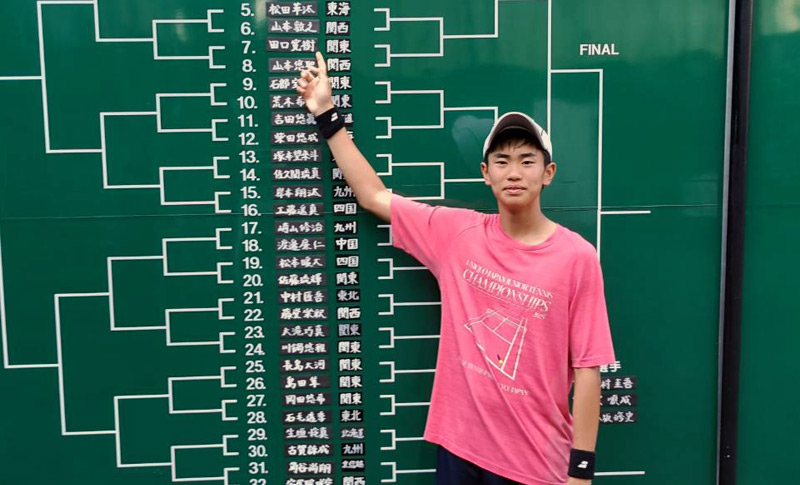 田口 寛樹 | 全国選抜ジュニアテニス選手権 2026 U14 埼玉県 テニス スクール アカデミー ジュニア SSTA 東京都 茨城県 千葉県 関東